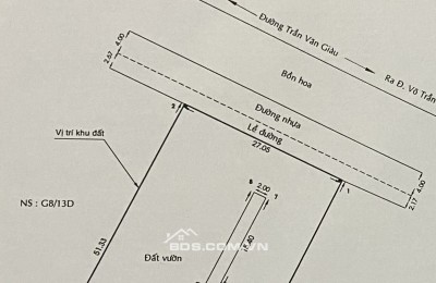 BÁN ĐẤT 27X51M (1395M2) MT TRẦN VĂN GIÀU, LÊ MINH XUÂN, BÌNH CHÁNH